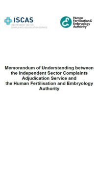 Memorandum of Understanding (MoU) - ISCAS & HFEA