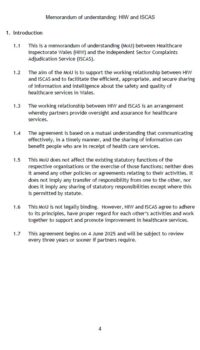 Memorandum of Understanding (MoU) – ISCAS & Wales (HIW)